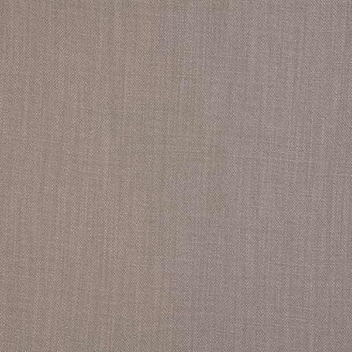 Close-up of a fine plain woven fabric in soft dove taupe