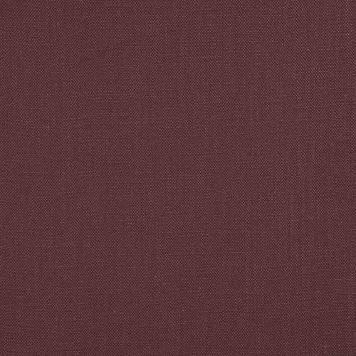 Deep plum plain-woven cotton swatch with a fine, even texture