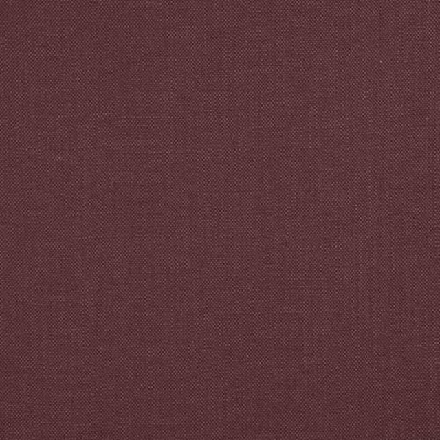 Deep plum plain-woven cotton swatch with a fine, even texture