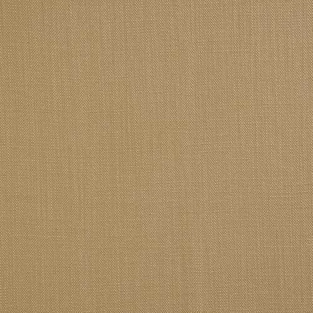 Close-up of muted olive khaki plain cotton fabric with fine woven texture