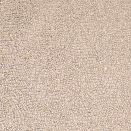 Close-up of softly textured blush beige woven fabric with subtle mottled depth