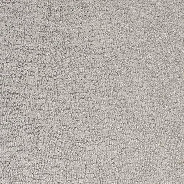 Close-up of a soft dove-grey textured plain fabric with a fine mottled weave