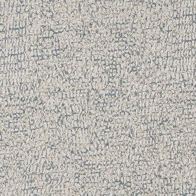 Pale seafoam green textured fabric swatch with mottled woven surface