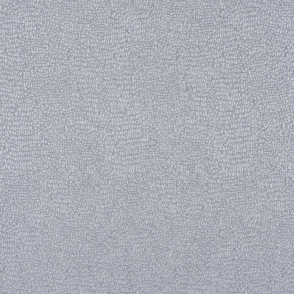 Close-up of Serpa Silver woven fabric, a cool pale grey textured surface