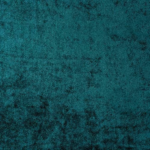 Deep emerald teal plain velvet with a soft, mottled pile texture