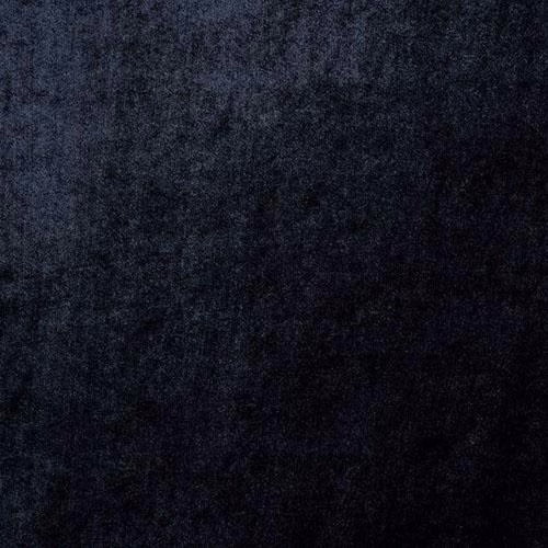 Dark midnight black velvet swatch with a soft, light-catching pile