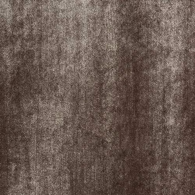 Close-up of warm taupe velvet with a softly mottled brushed pile