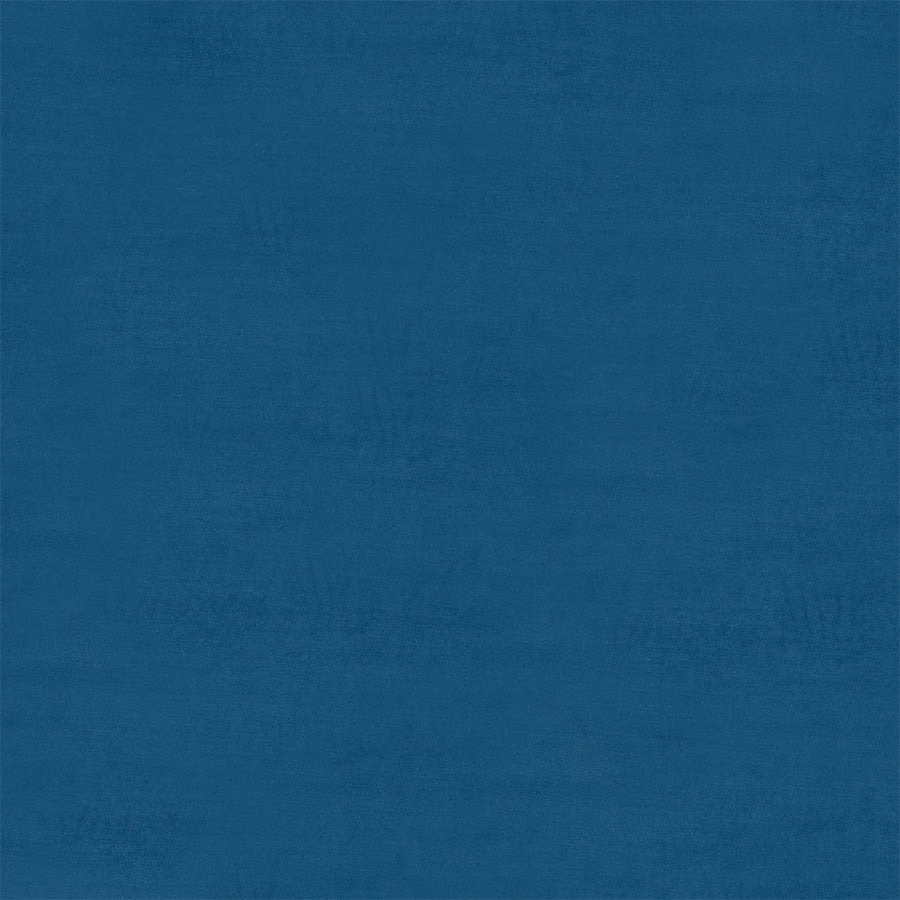 Solid rich French blue velvet with a soft, smooth pile