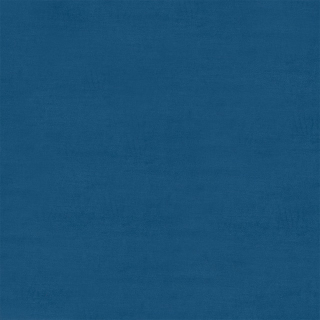 Solid rich French blue velvet with a soft, smooth pile