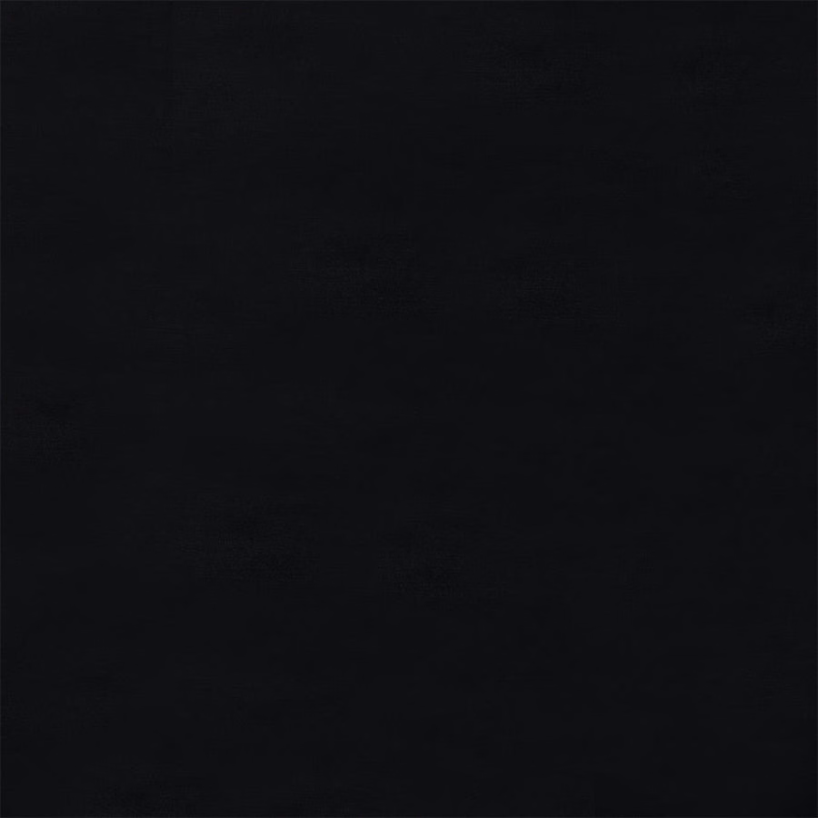 Solid black velvet swatch with a soft, low sheen and dense pile