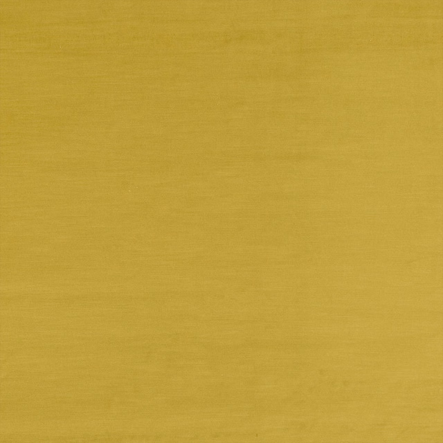 Solid warm ochre velvet with a soft, lustrous pile and subtle horizontal sheen