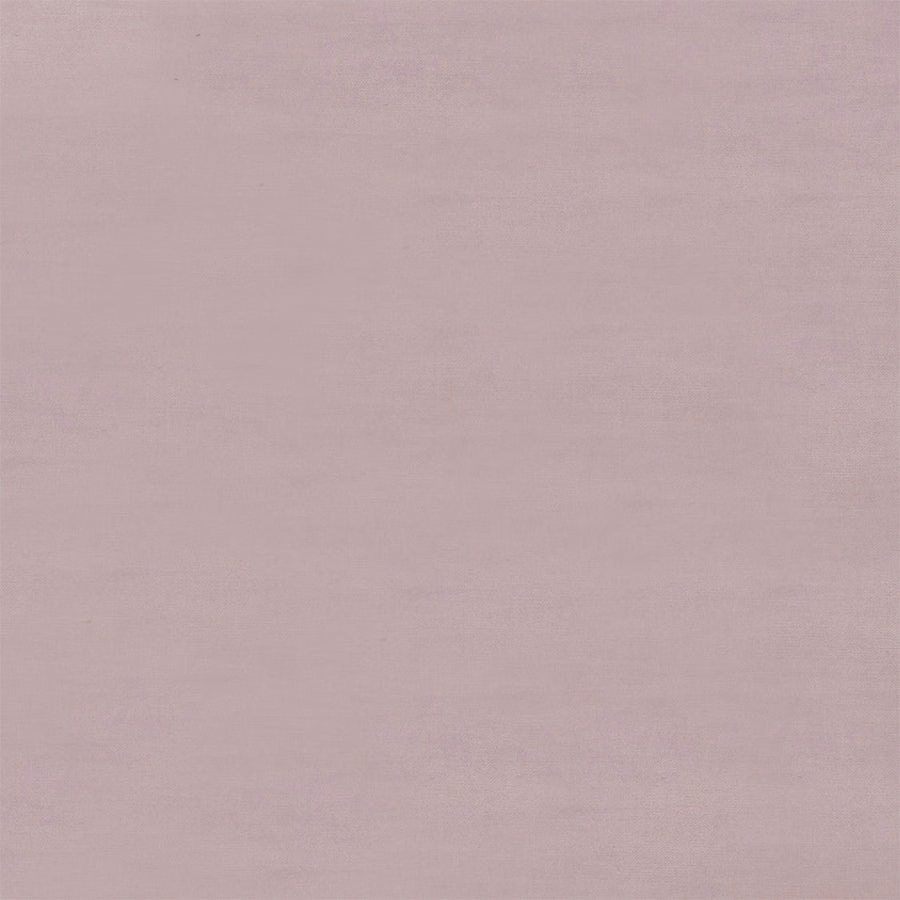 Soft thistle mauve plain velvet fabric with a smooth, brushed surface