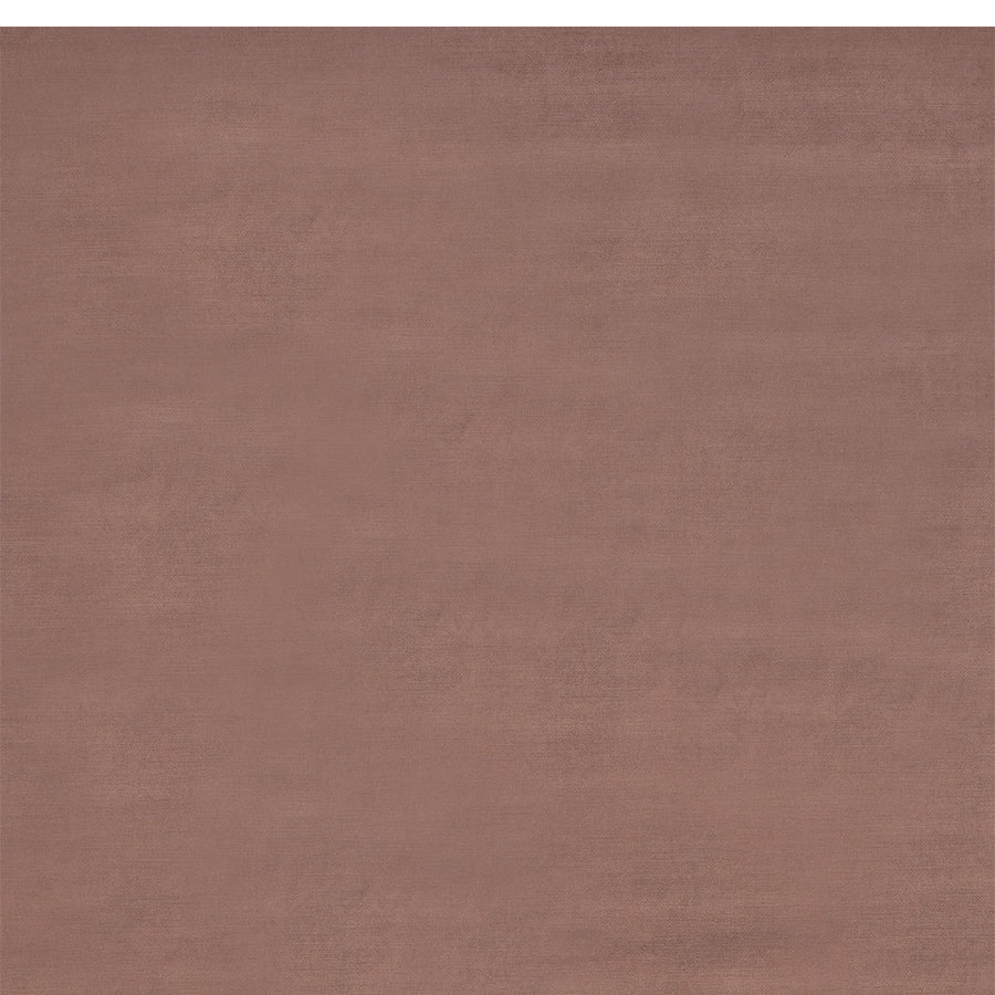 Solid warm truffle-brown velvet swatch with a soft, even nap
