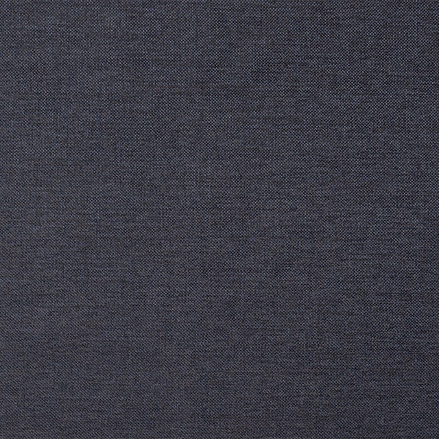 Close-up of a deep charcoal grey plain woven fabric with fine texture