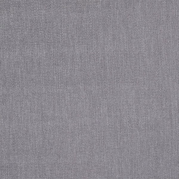 Close-up of a soft dove grey woven fabric with a fine, speckled texture