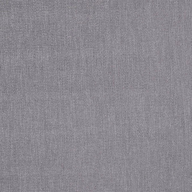 Close-up of a soft dove grey woven fabric with a fine, speckled texture