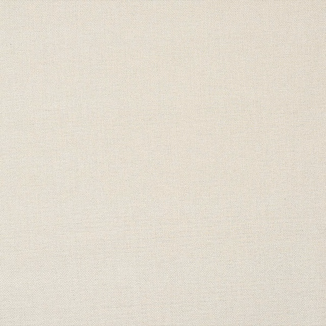 Cream plain woven fabric swatch with a soft warm natural tone