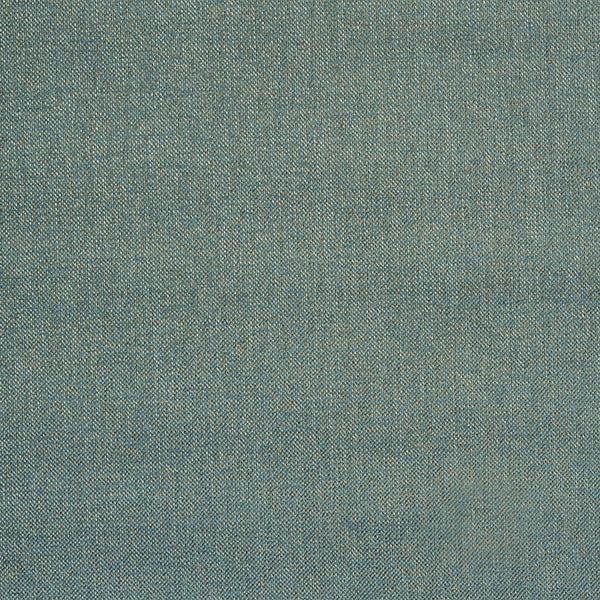 Muted ocean teal plain woven fabric with a fine textured surface