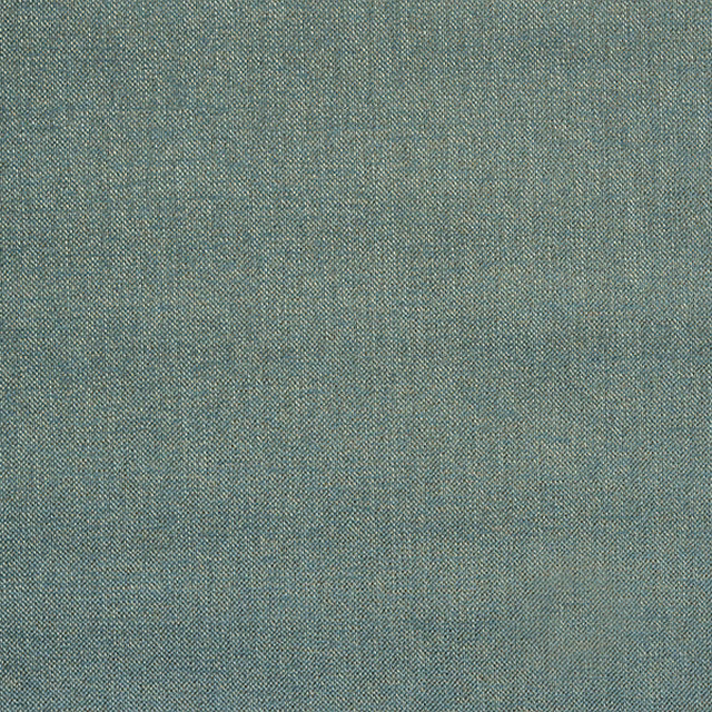 Muted ocean teal plain woven fabric with a fine textured surface