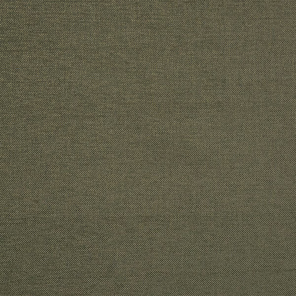 Muted olive-green woven fabric swatch with fine even texture