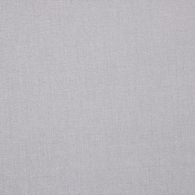 Pale silver grey plain-woven fabric with a fine, even texture