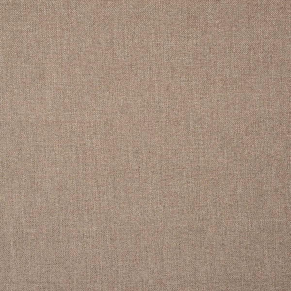 Close-up of warm taupe woven fabric with a fine textured plain surface