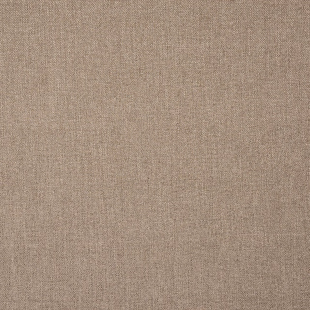 Close-up of warm taupe woven fabric with a fine textured plain surface