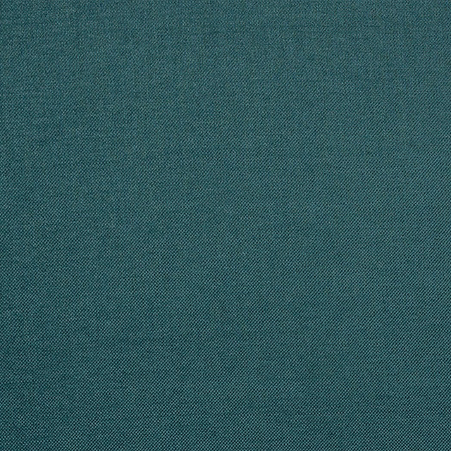 Plain deep teal woven fabric with a fine, even texture