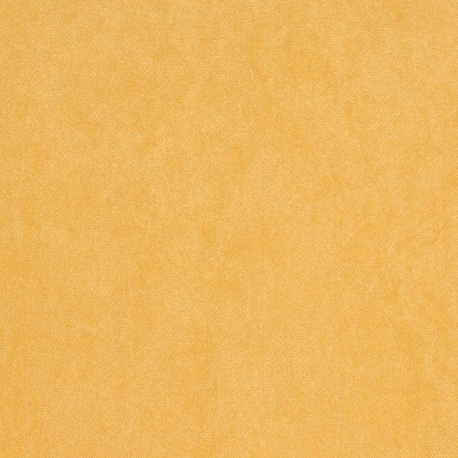 Buttercup yellow plain fabric with a soft matte, lightly brushed surface
