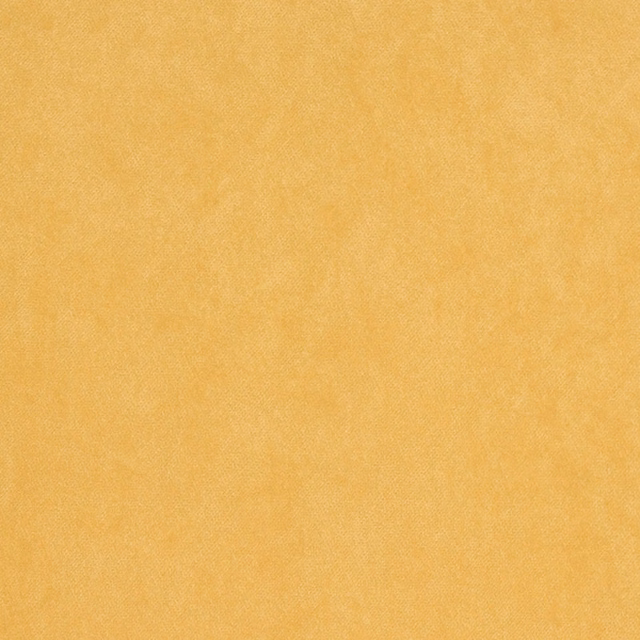 Buttercup yellow plain fabric with a soft matte, lightly brushed surface