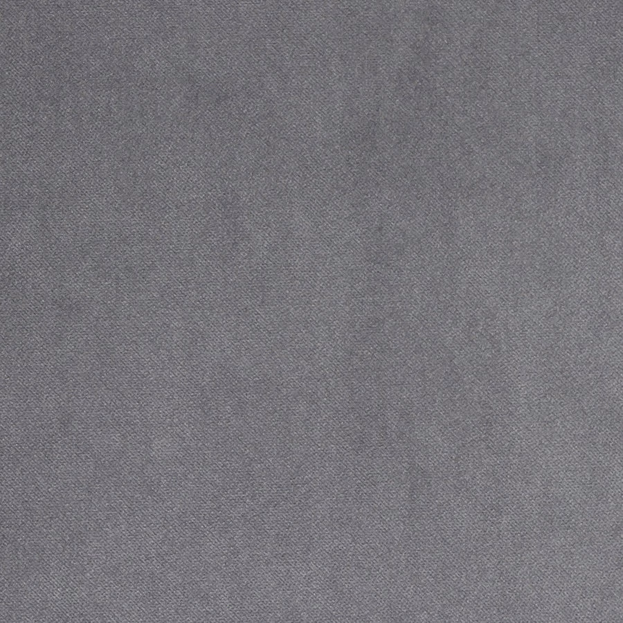 Close-up of plain soft dove grey woven fabric with a matte finish