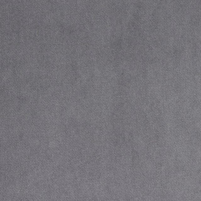 Close-up of plain soft dove grey woven fabric with a matte finish
