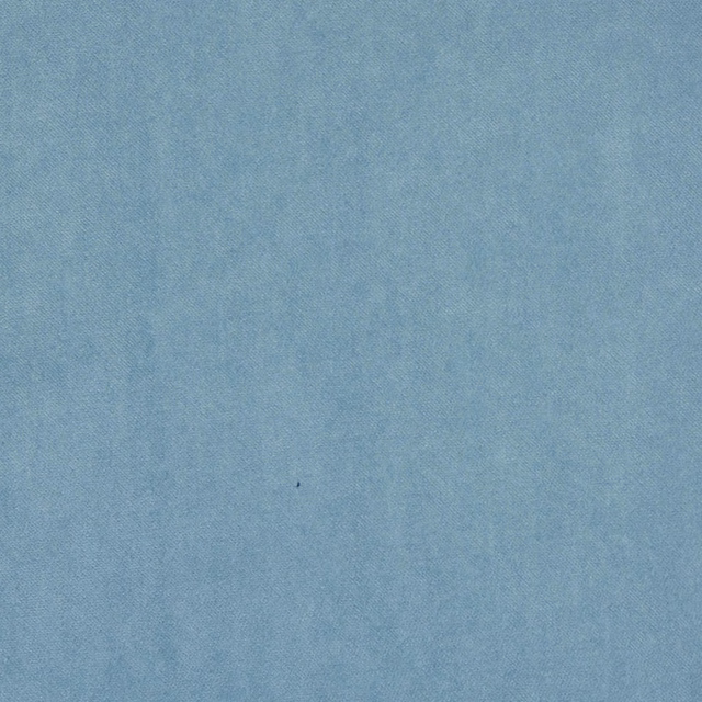 Pale duck egg blue plain woven fabric swatch with a soft matte finish