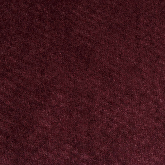 Deep mulberry plum fabric swatch with a soft velvety finish