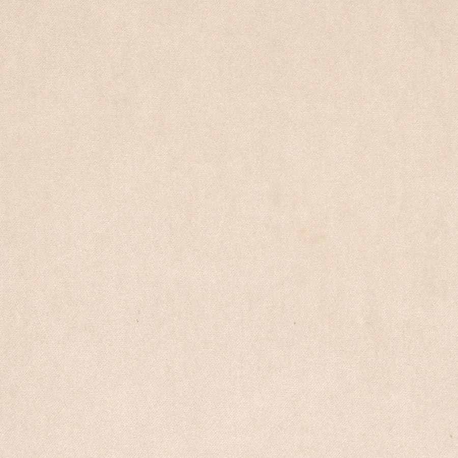 Close-up of plain soft cream fabric with a fine diagonal weave