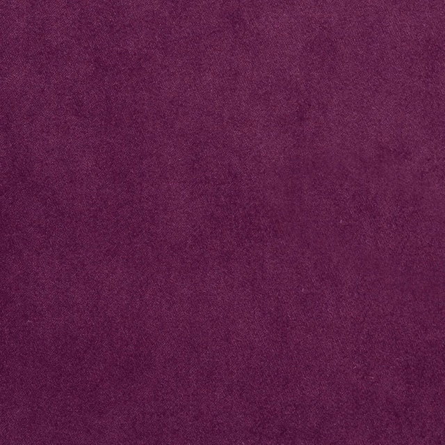 Deep plum purple plain fabric swatch with a soft matte, slightly brushed texture
