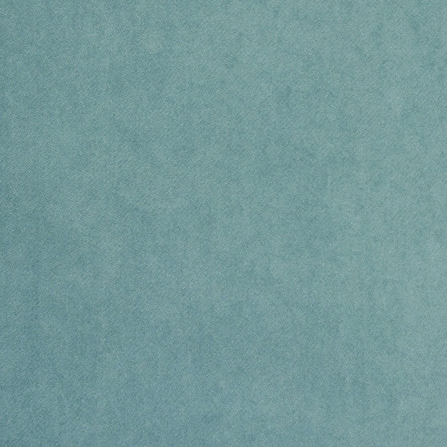 Soft seafoam teal plain fabric with a fine, muted woven texture