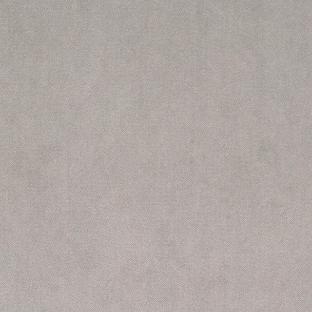 Pale silver-grey plain woven fabric swatch with a soft matte finish
