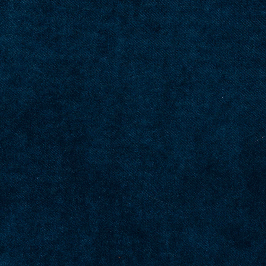Deep teal plain fabric swatch with a soft brushed finish
