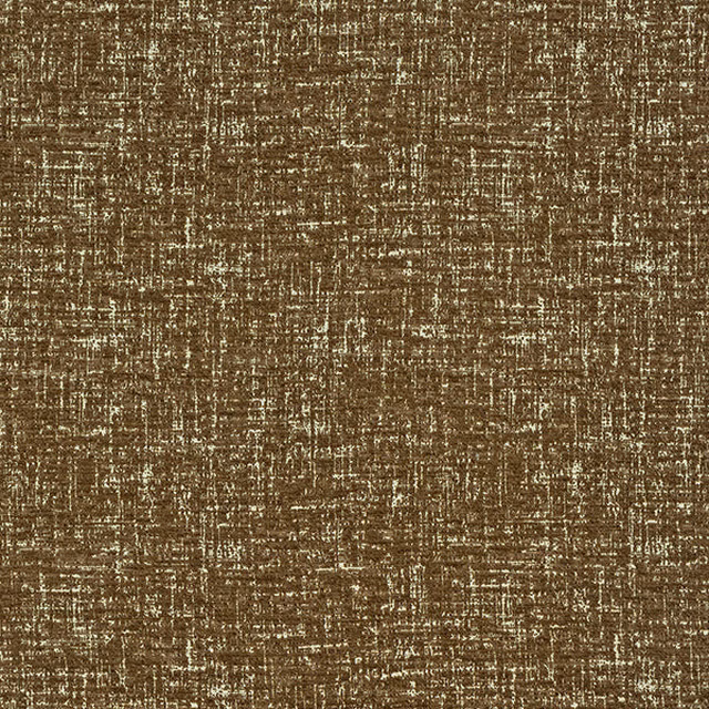 Close-up of warm sand-brown woven fabric with subtle metallic flecks and textured crosshatch effect