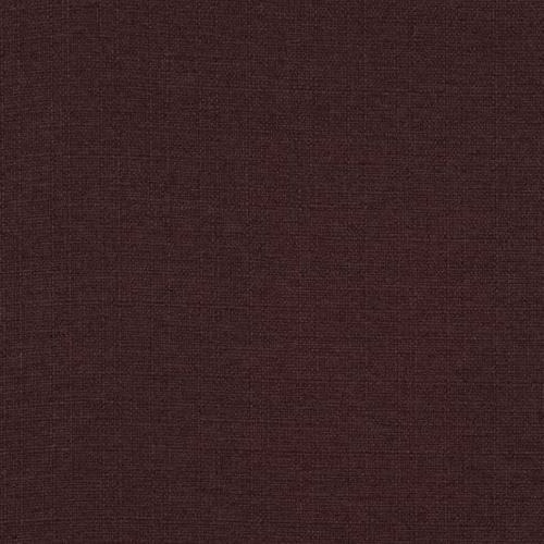 Deep aubergine plum woven fabric with a fine textured surface