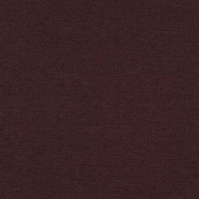 Deep aubergine plum woven fabric with a fine textured surface