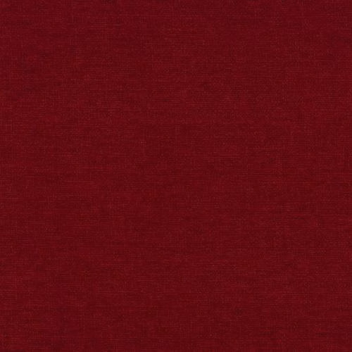 Deep chilli red plain woven upholstery fabric with a subtle fine texture