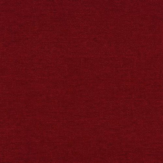 Deep chilli red plain woven upholstery fabric with a subtle fine texture