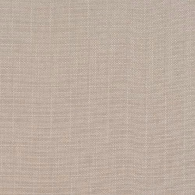 Close-up of a soft warm cream woven fabric with fine crosshatch texture