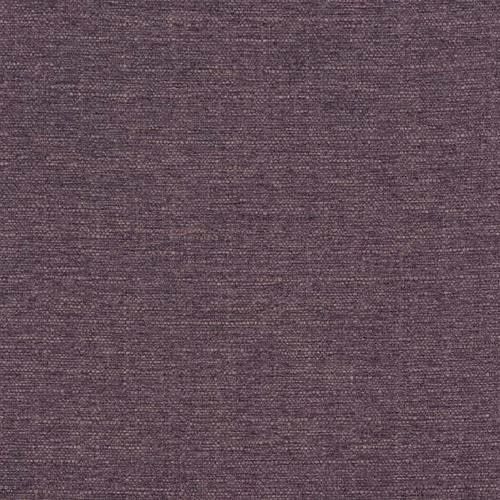 Close-up of muted heathered plum woven upholstery fabric with a fine textured surface.