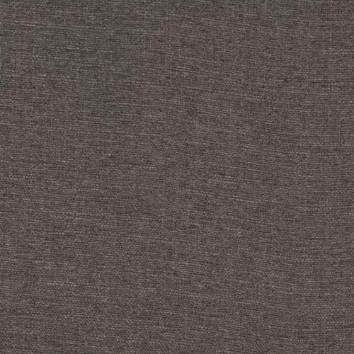 Close-up of deep smoky taupe woven upholstery fabric with fine textured surface