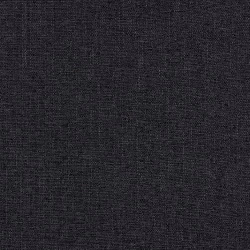 Dark charcoal woven upholstery fabric with a fine matte texture