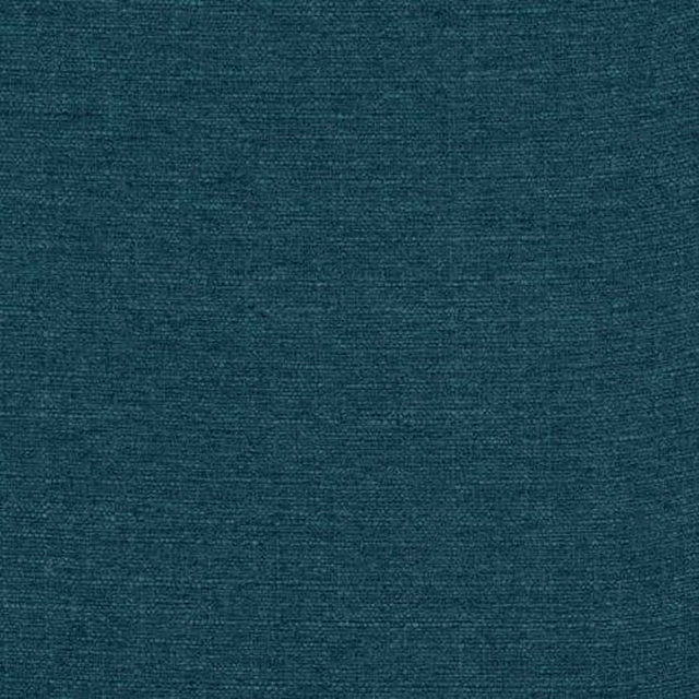 Deep teal woven fabric swatch with a subtle textured surface