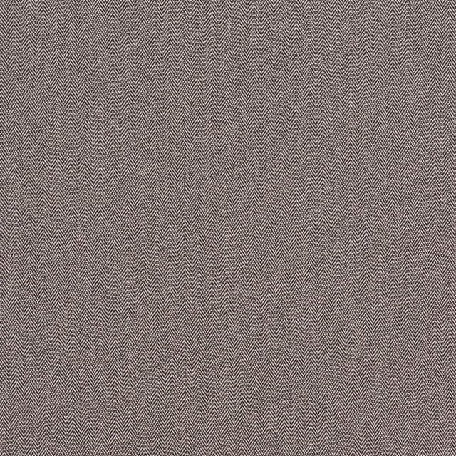 Close-up of warm taupe herringbone weave upholstery fabric